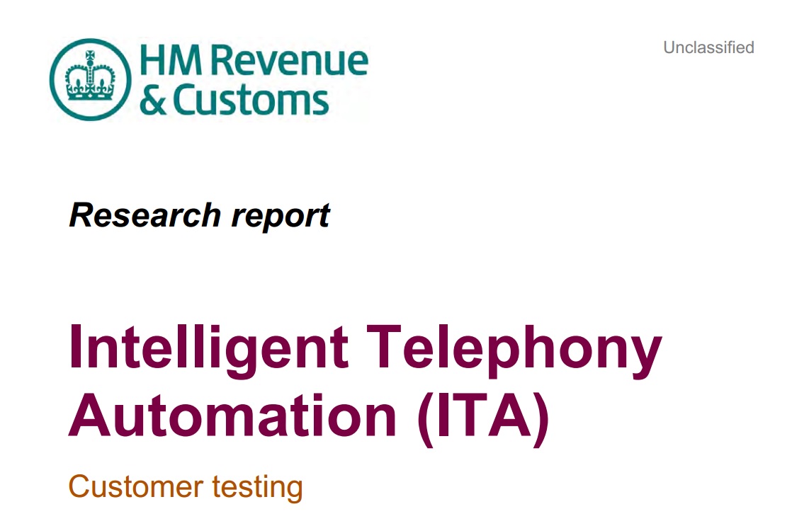 HMRC ITA Report